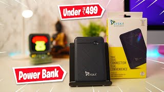 Syska Power Bank Unboxing and Review  Best Power Bank Under Rs 500 [upl. by Helaine]