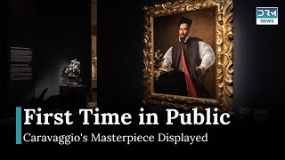 Rome Unveils Caravaggios Legendary Portrait of Maffeo Barberini  News Today  DRM News  AJ1B [upl. by Eelirol]