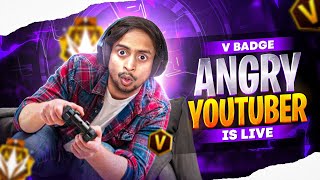 999 STAR  ANGRY YOUTUBER TOP 1 😎👽 classyff nonstopgaming freefirelive rai ⭐ rggamer facecam [upl. by Janyte]