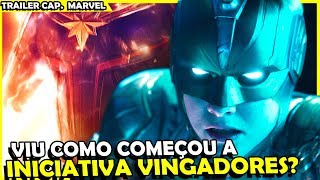 CAPITÃ MARVEL TRAILER 3  ANÁLISE COMPLETA [upl. by Neehsar]