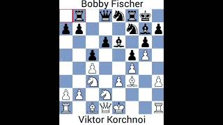 Bobby Fischer vs Viktor Korchnoi  Tunisia 🇹🇳 1967 [upl. by Innes]