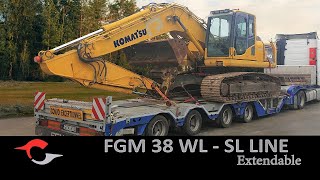 Extendable Semitrailer FGM 38WL  SL Line [upl. by Laveen]