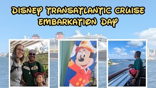 Embarkation Day  13 Night Eastbound Transatlantic Cruise  Disney Dream [upl. by Nollad772]