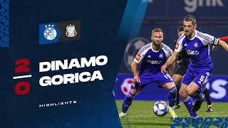 HIGHLIGHTS  GNK DINAMO  HNK GORICA 20  Pobjeda plavih na Maksimiru [upl. by Lanie389]