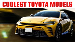 8 Coolest Toyota Models Youll NEVER See on American Roads [upl. by Yraunaj]