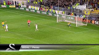 Swansea City Video Petrolul v Swansea  2nd Leg Highlights [upl. by Faustus]