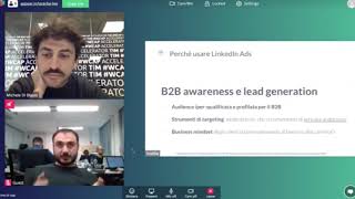 LinkedIn ads guida alladvertising Webinar [upl. by Hewett]