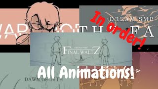 SADist Dream SMP Animations IN ORDER [upl. by Morley727]