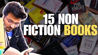 15 Amazing Non Fiction Books summarized in one minute or less 🎯 [upl. by Elohc979]