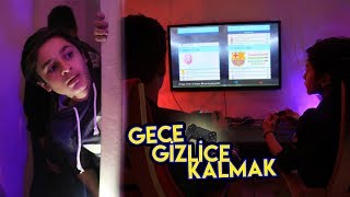 GECE GİZLİCE PLAYSTATİON CAFEDE KALMAK YAKALANIYORDUK [upl. by Noiroc]