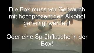 Impfbox für die Pilzzucht [upl. by Gnohc]