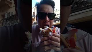 Gyros in chania chania greece travel cruisetravel food thecruisetraveler [upl. by Nossyla]