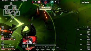 INSANE ROUND Sentinels vs FURIA 1617  VCT Americas [upl. by Spancake]