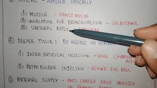 Local routes of drug Administration  pharmacology [upl. by Atikcir]