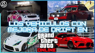 TODOS LOS COCHES DE DRIFT ACTUALIZADO EN GTA 5 ONLINE 2024  GTA 5 ONLINE BOTTOM DOLLAR BOUNTIES [upl. by Geno923]