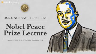 Martin Luther King Jr’s Nobel Peace Prize Lecture from Oslo 11 Dec 1964 full audio [upl. by Aysan709]