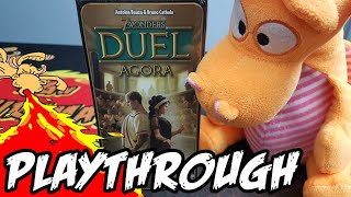 7 Wonders Duel Agora  Playthrough [upl. by Sibie]