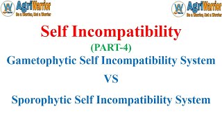 Gametophytic Self Incompatibility vs Sporophytic Self IncompatibilitySelf Incompatibility PART4 [upl. by Nonnahs]