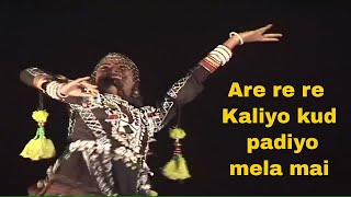 Kaliyo Kud Padiyo Mela Mein  Rajasthani Folk  Kalbeliya Song  lyrics [upl. by Olegna]