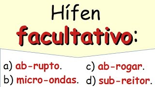 HÍFEN FACULTATIVO [upl. by Cressida]