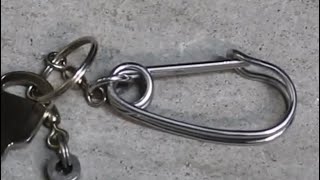 New and Improved Wire Hanger Carabiner [upl. by Eleik45]