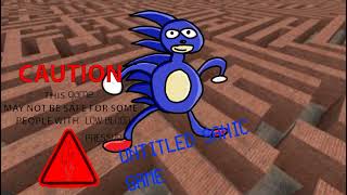 Theme of SANIC  Untitled Sanic Game OST EARRAPE WARNING ⚠️ [upl. by Silvanus]