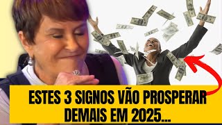 SIGNOS QUE VÃO GANHAR MUITO DINHEIRO EM 2025 com Márcia Sensitiva [upl. by Furgeson]