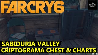 Far Cry 6 Sabiduria Valley Criptograma Chest in Segunda  Charts Locations 13 Cat amp 29 Soursop [upl. by Ocirederf]