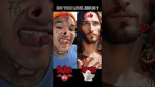 Jesus vs Santa  0638 jesiis jesuschrist god catholic Jesus edit jesus fe [upl. by Nahsin]