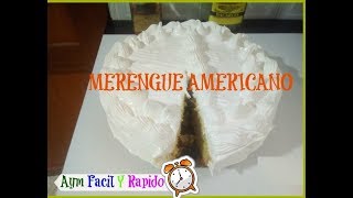 como hacer crema BLANCA para tortas 🍰 merengue suizo paso a paso [upl. by Hsu]