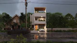 MODERN 2 STORY WITH ROOF DECK HOUSE DESIGN  3 BEDROOMS  242 SQM [upl. by Lindsy]