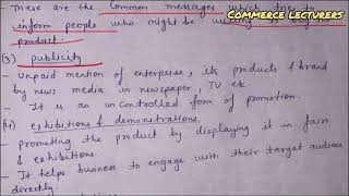 Elements of marketing mix  class 11 entrepreneurship notes [upl. by Ahsaf556]