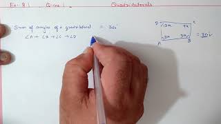 Chapter8 Ex81 Q1 Quadrilaterals  Ncert Maths Class 9  Cbse [upl. by Latia]