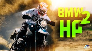 BMW HP2  mieux que la KTM 950 SUPER ENDURO [upl. by Bryana]