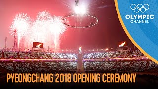 PyeongChang 2018 Opening Ceremony  PyeongChang 2018 Replays [upl. by Eirovi]