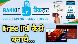 Bankit free Id kaise Banaye  Bankit registration  Bankit services  Bankit introduction hindi [upl. by Oilegor]