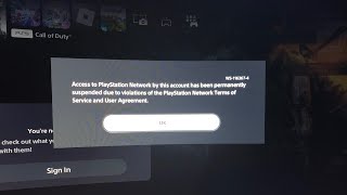 Fix Access to PlayStation Network by this account has been permanently suspended error WS1163674 [upl. by Ecinna]