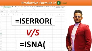 ISERROR 🆚 ISNA Formula in Excel [upl. by Ashlan]