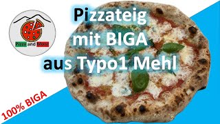 Pizza mit 100 BIGA aus Typo1 [upl. by Anelim]