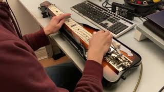 Lap Steel Improvising 1  Gretsch G5700 Multibenders from Duesenberg [upl. by Kendell]