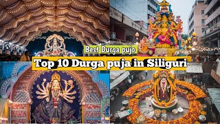 Siliguri Top 10 Durga Puja 😍 Siliguri Durga puja pandal 2024 shorts durgapuja2024 durgapuja fyp [upl. by Nnanaej]