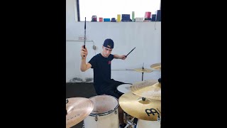 Motionless In White  Thoughts amp Prayers Drum Cover [upl. by Eimirej326]