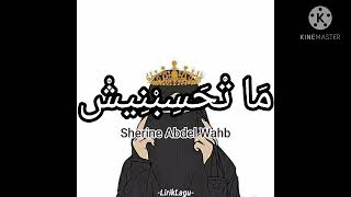 Mathasibnish  Sherine Abdel Wahb LirikTerjemahan [upl. by Ashatan]