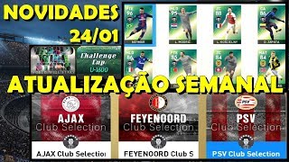 ATUALIZAÇÃO SEMANAL 2401 NOVIDADES PES2019 [upl. by Nallad]