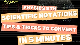 9th Physics Chapter 1  Scientific Notations  Federal  Punjab  KPK  Sindh  Baluchistan Boards [upl. by Oneladgam671]