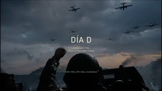 Call of Duty WW2  Misión 1 en Español Latino SIN COMENTAR  GameplayGuía [upl. by Eelanaj]