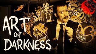 ART OF DARKNESS  Animated Bendy and the Ink Machine Song [upl. by Gorges]