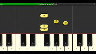 Yo Bunny  Ugly andz x ProdbyCpkShawn piano tutorial [upl. by Barnet81]