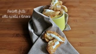 Tortelli alla ricotta fritti di Iginio Massari [upl. by Mathe248]