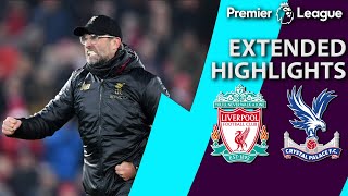 Liverpool v Crystal Palace  PREMIER LEAGUE EXTENDED HIGHLIGHTS  11919  NBC Sports [upl. by Kuth]